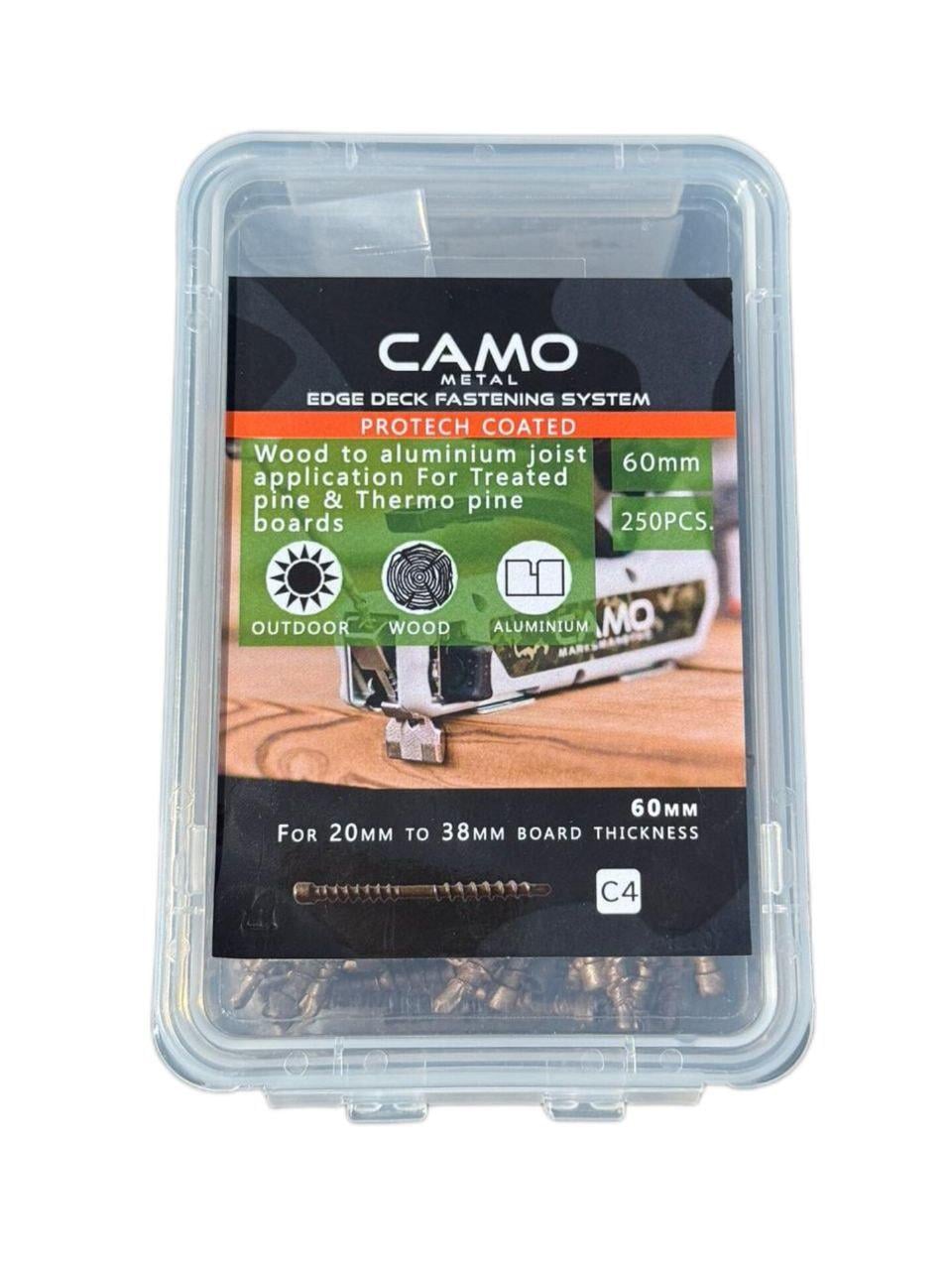 Саморезы скрытого монтажа Camo Metal Camo Metal C4 60 мм 250 шт. (27438148)