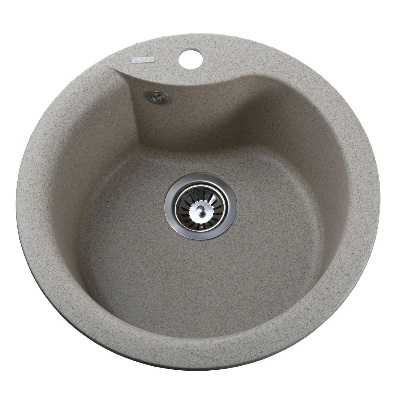 Мийка гранітна Globus Lux ORTA А0008 485 мм Мигдаль (04000161)