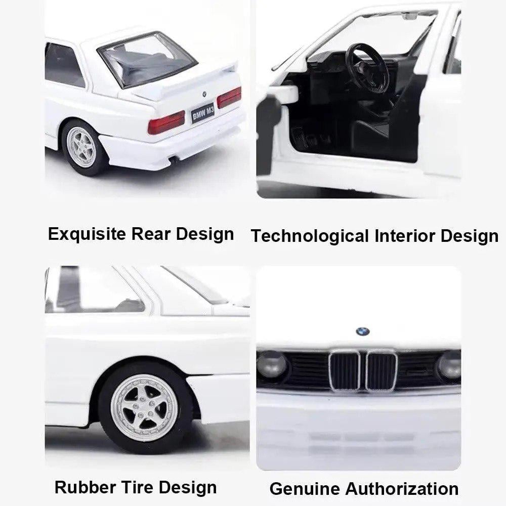 Модель автомобіля BMW M3 E30 1987 1:43 Білий (2009) - фото 6