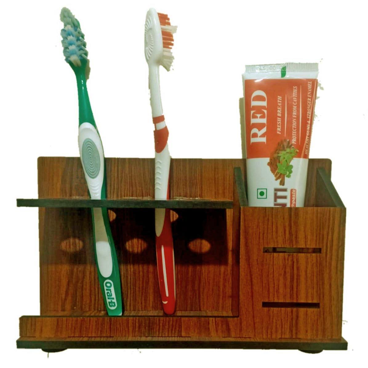 Органайзер для зубных щеток из дерева Таурит Латте (ОЗЩ-002016)