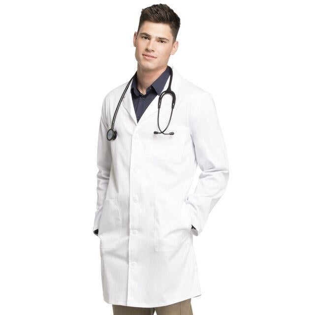 Халат унісекс медичний лабораторний Cherokee 38" 97 см 2XL Білий (WWE4403/WHTV/2XL)