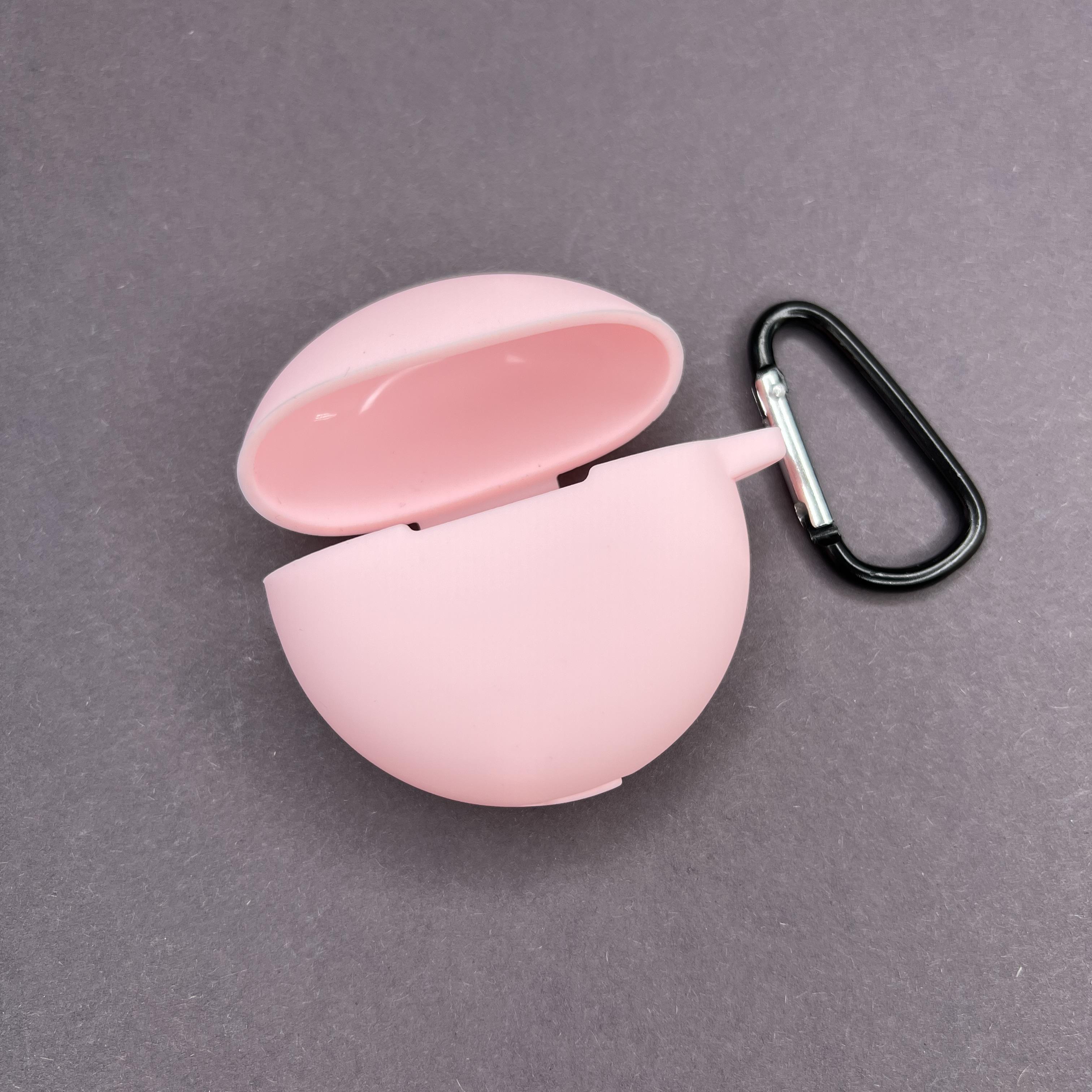 Чехол для наушников Oppo Enco Buds 2 с карабином толстый противоударный (515289)