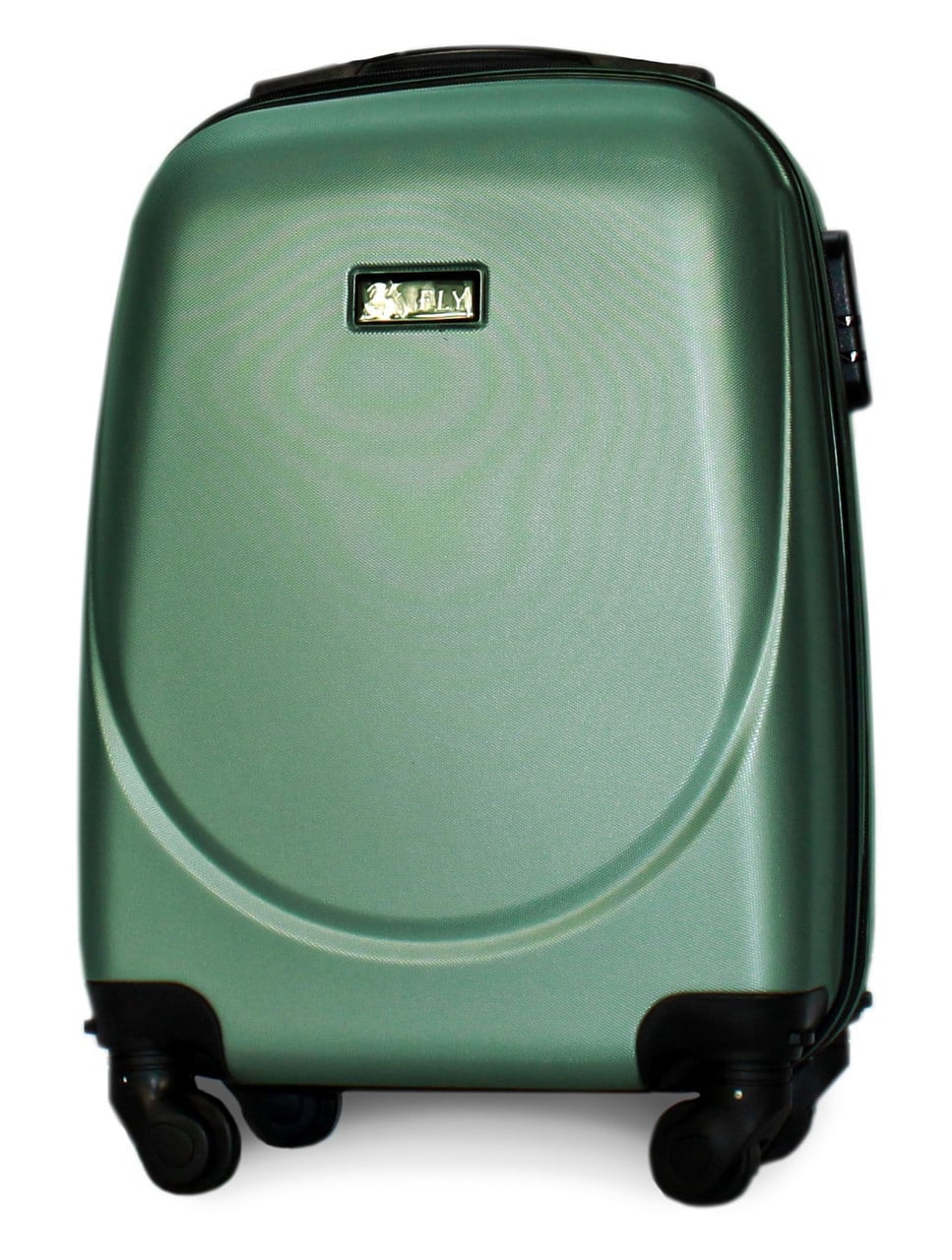 Чемодан ручная кладь Fly 310 мини на 4 колесах 50х35х20 см Изумрудный