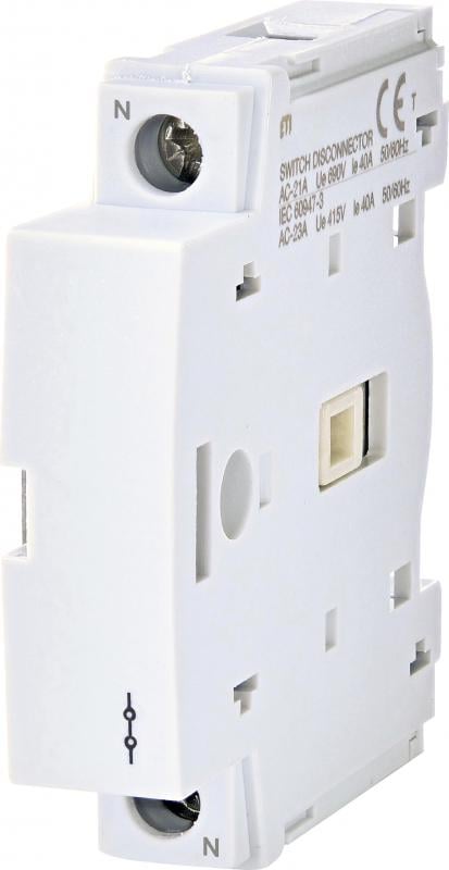 Полюс нейтрали ETI CLBS-N/40 для CLBS 16-40А/CD 63A (4661443)