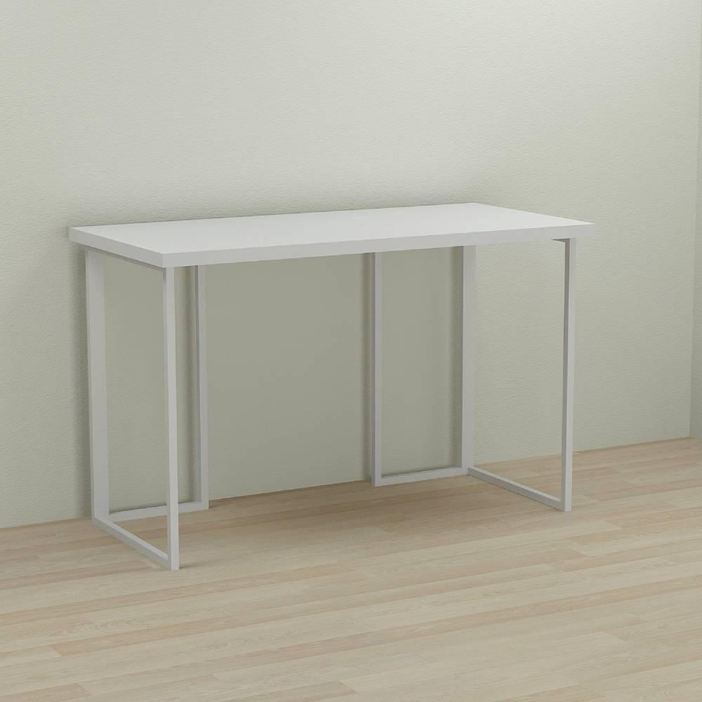 Компьютерный стол Ferrum-decor Ханна ДСП 32 мм 75x140x60 см Белый/Белый (FRD-104015)