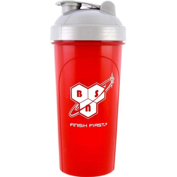 Шейкер BSN Shaker з металевим м'ячиком 700 мл Red (697546)
