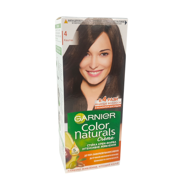 Краска для волос Garnier Color Naturals 4 Каштан