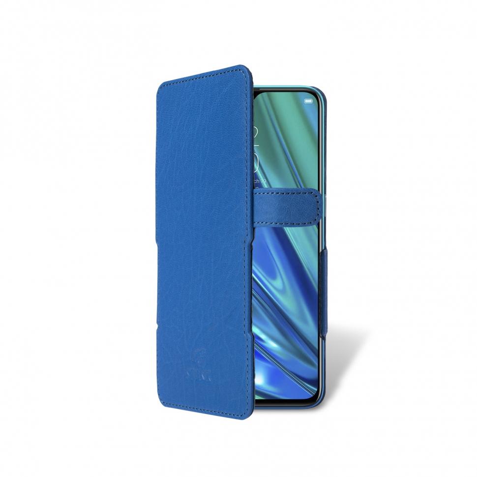 Чохол книжка Stenk Prime для Realme 5 Pro Яскраво-синій (65610)