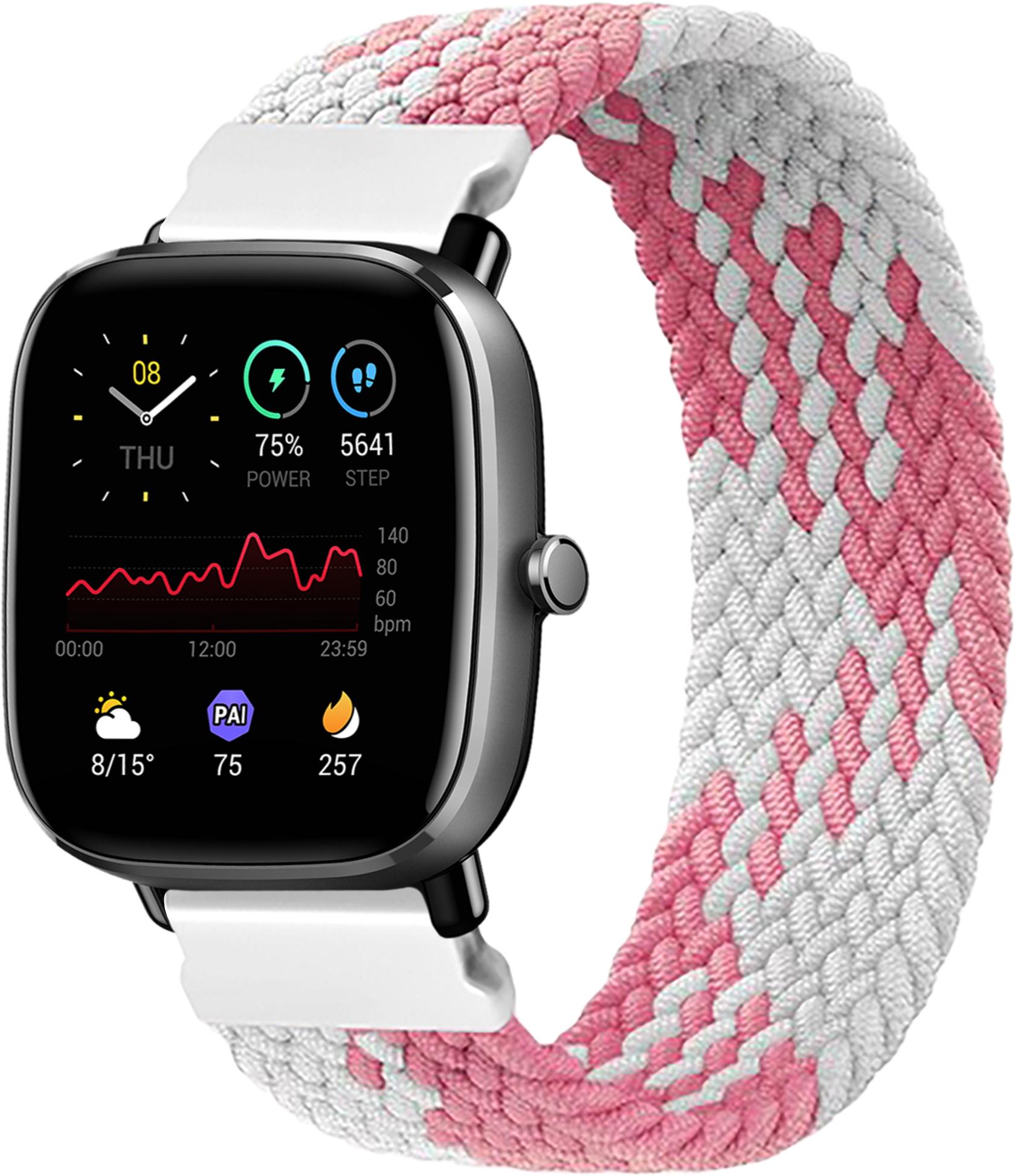 Ремешок Solo Loop Multi для Amazfit GTS 2 mini (145 мм) Pink/White (26295-52)