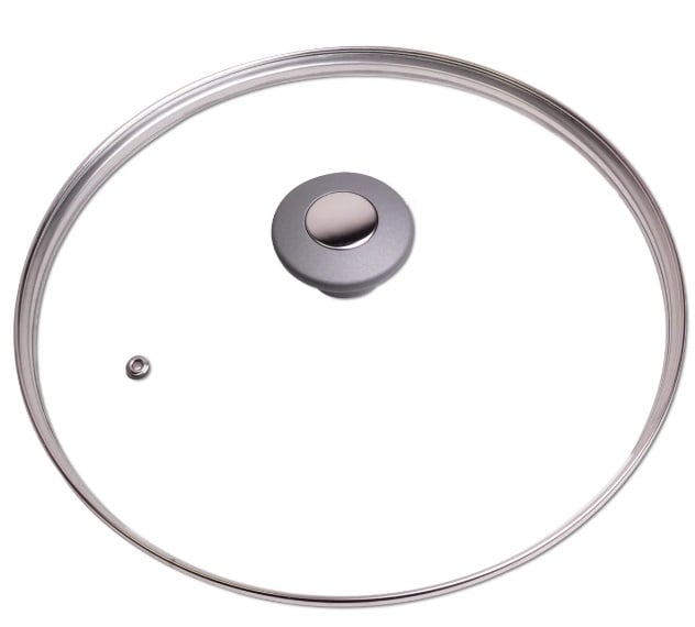 Кришка скляна Kamille 26 см (KM-0825GR)