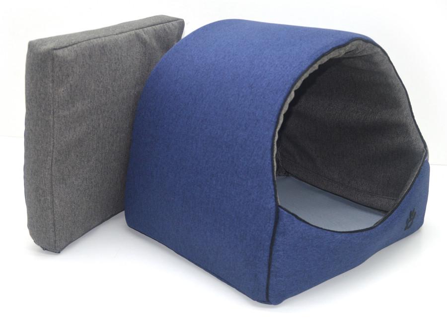 Домик для животных Zoo-hunt Loft №2 42,5х37,5х37,5 см Синий (2419) - фото 2 Домик для животных Zoo-hunt Loft №2 42,5х37,5х37,5 см Синий (2419) - фото 2