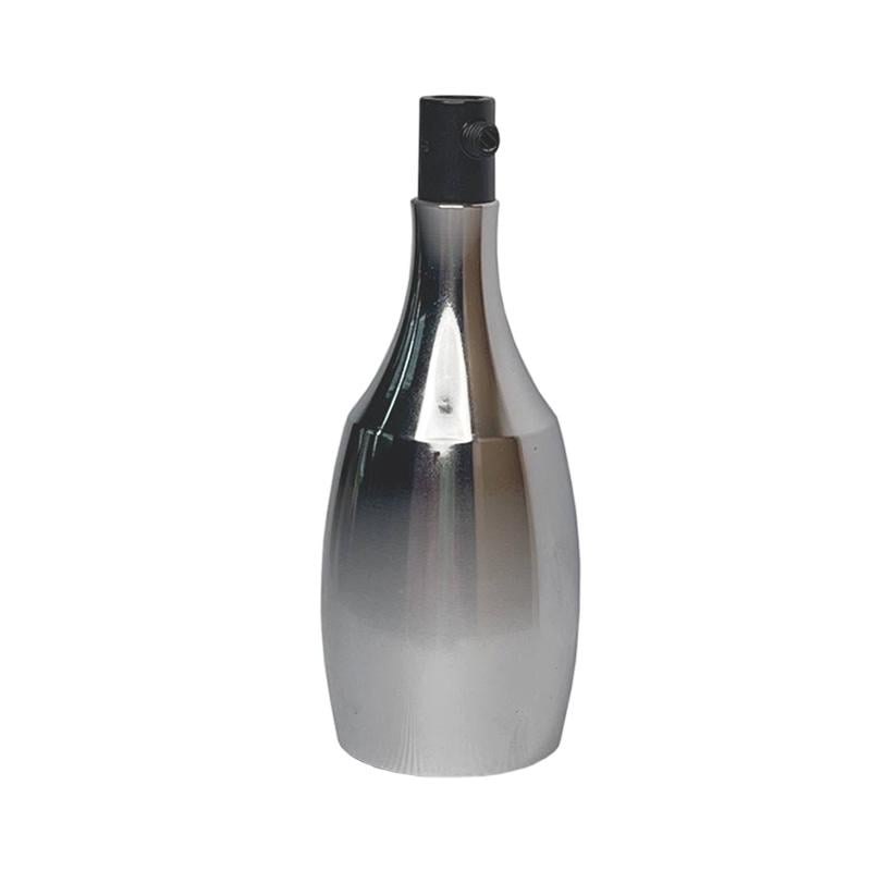 Патрон декоративный Smooth Bottle E27 Chrome (6943)