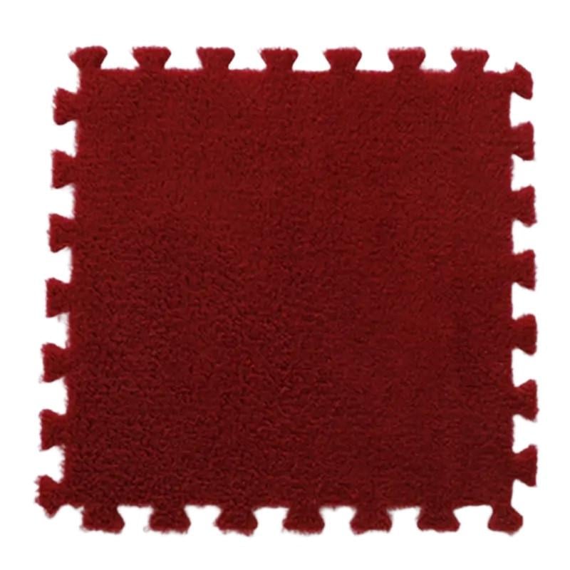 Коврик-пазл с ворсом RIAS PZ-101 1 игровой 30x30 см Red (3_06752)