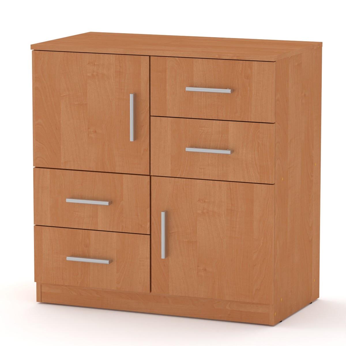 Комод Компаніт з шухлядами та дверцятами 83,6х44,8х85 см Вільха (26914667) - фото 1