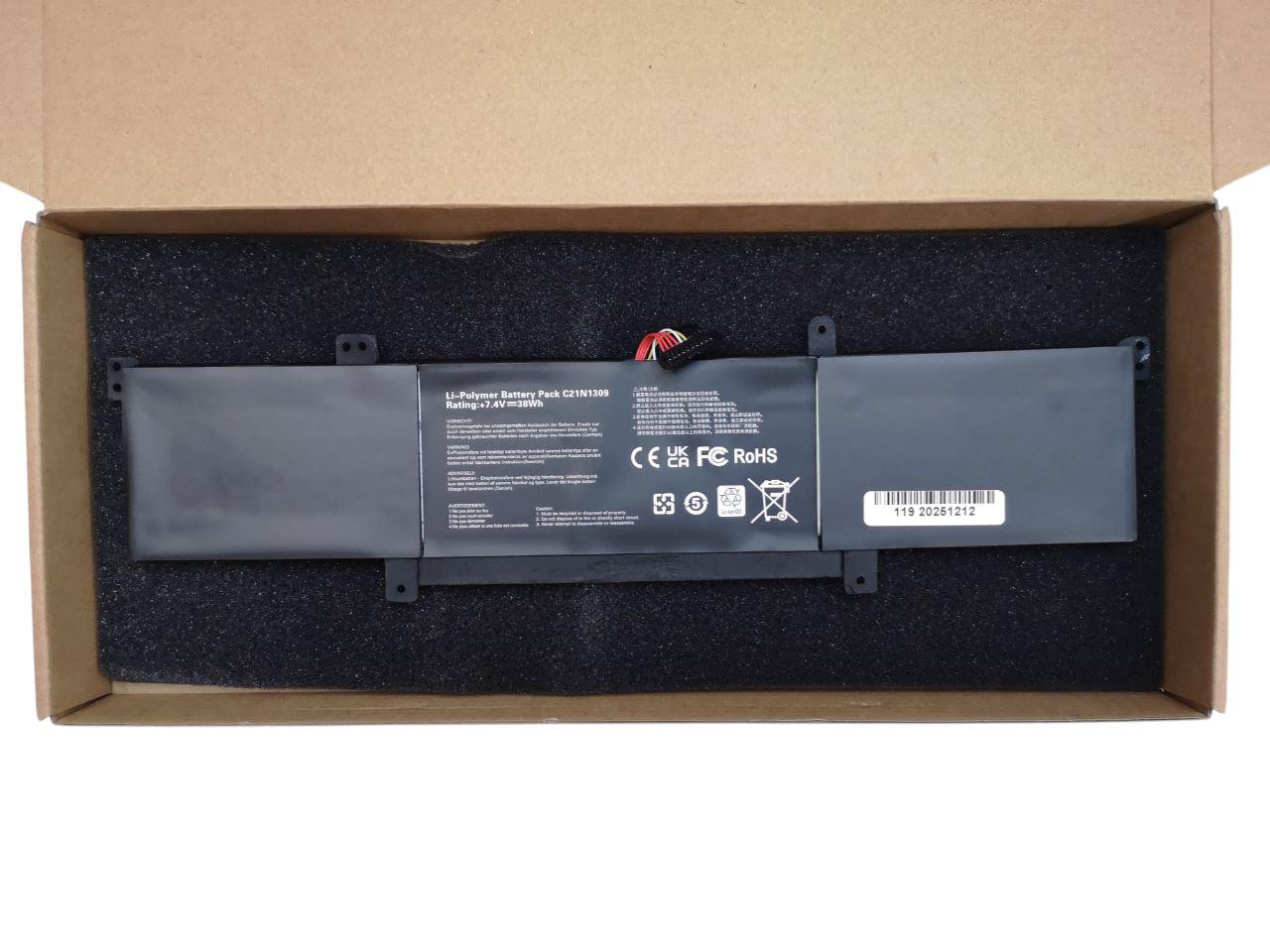 Акумулятор для ноутбука Asus VivoBook S301/S301LA/S301LP/S301L/Q301/Q301LA/Q301LP/Q301L C21N1309 38 Wh (33089786)