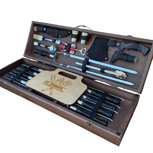 Набор шампуров Гриль Black в кейсе (19305138)