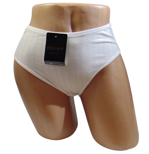 Женские трусики хлопковые Ouno 6688 L Белый (1839860011)