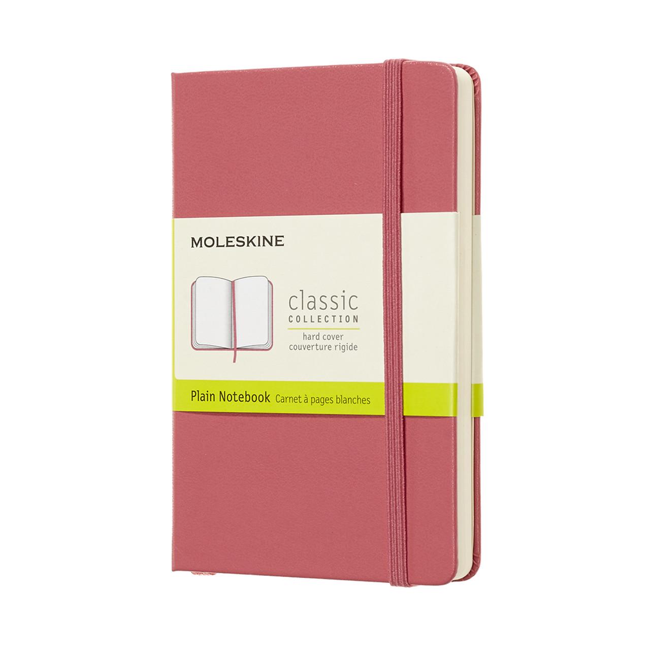 Блокнот Moleskine Classic карманный 9х14 см 192 страницы нелинованный пастельно-розовый (8058341715314)
