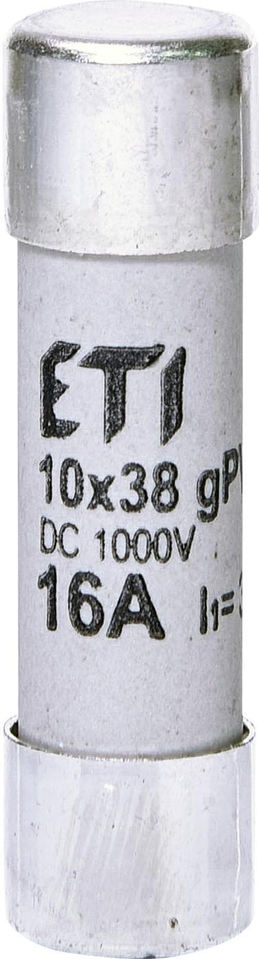Предохранитель ETI CH 10x38 gPV 16A 1000V 30kA (2625081)