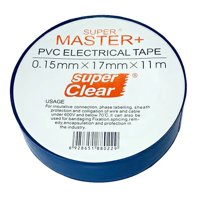 Стрічка ізоляційна Master ПВХ 17 м - фото 1 Стрічка ізоляційна Master ПВХ 17 м - фото 1