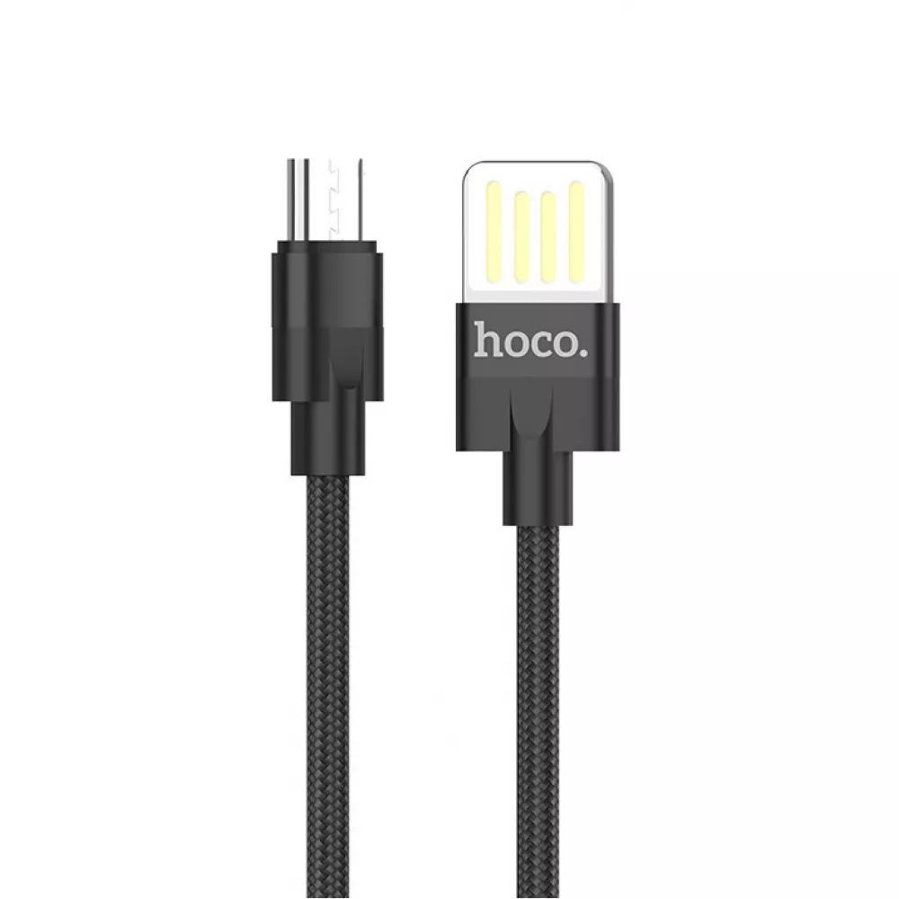 Кабель для зарядки Hoco U55 Outstanding Micro USB 120 см Black