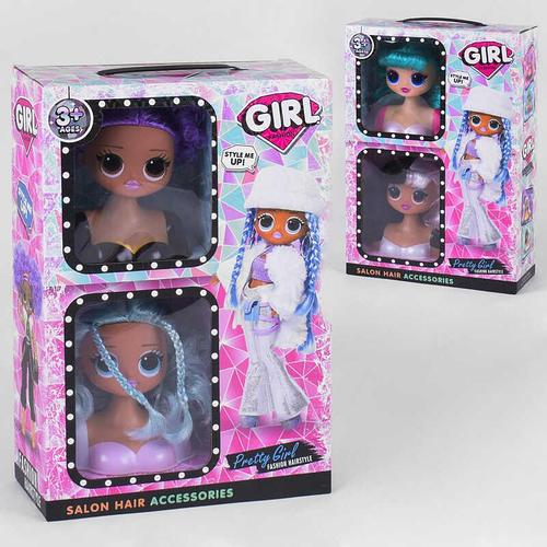 Лялька-голова для зачісок LK 1069 2 шт. (86780) - фото 2