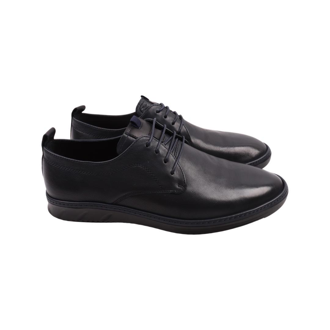 Туфлі чоловічі Cosottinni зі шкіри р. 41 Синій (386-22DTC)