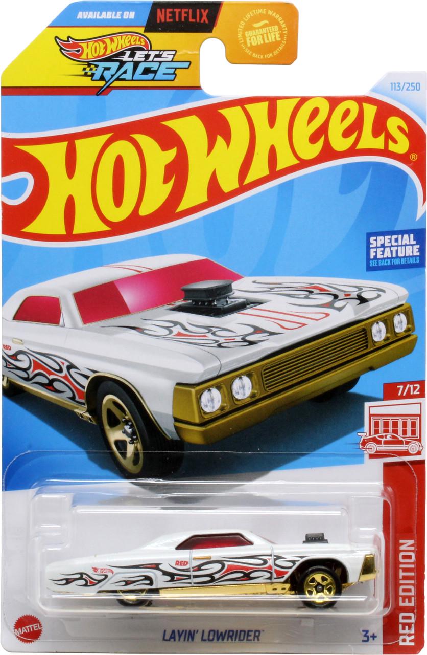 Іграшкова машинка Hot Wheels Layin Lowrider 2024 Red Edition №113 Target Exclusive (HTF79)