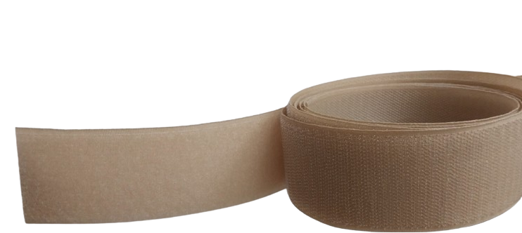 Липучка 294 50 мм 25 п.м. Бежевый (29659041)