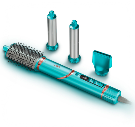 Фен для волос VGR 4 сменные насадки 1400 Вт.