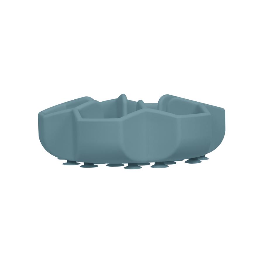 Миска силіконова Waudog для повільного годування котів собак 450 мл Grey (235311) - фото 2