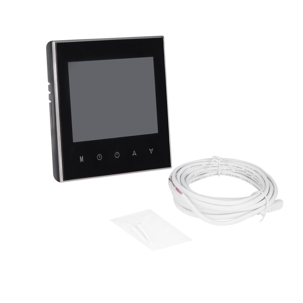 Термостат проводной Thermo Alliance недельный 16A+NTC с WiFi (BHT-3000-GBLW) - фото 4