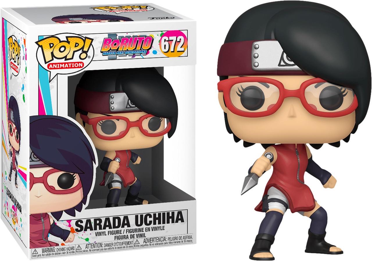 Фігурка Funko Pop Boruto Sarada Uchiha 10 см (B SU 672)