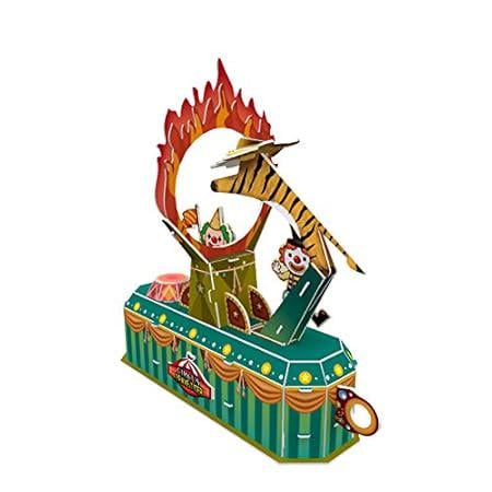 Головоломка-конструктор 3D CubikFun Цирк Хоробрий тигр (K1302h)