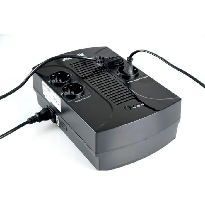 Джерело безперебійного живлення EnerGenie EG-UPS-002 850A AVR Black - фото 3