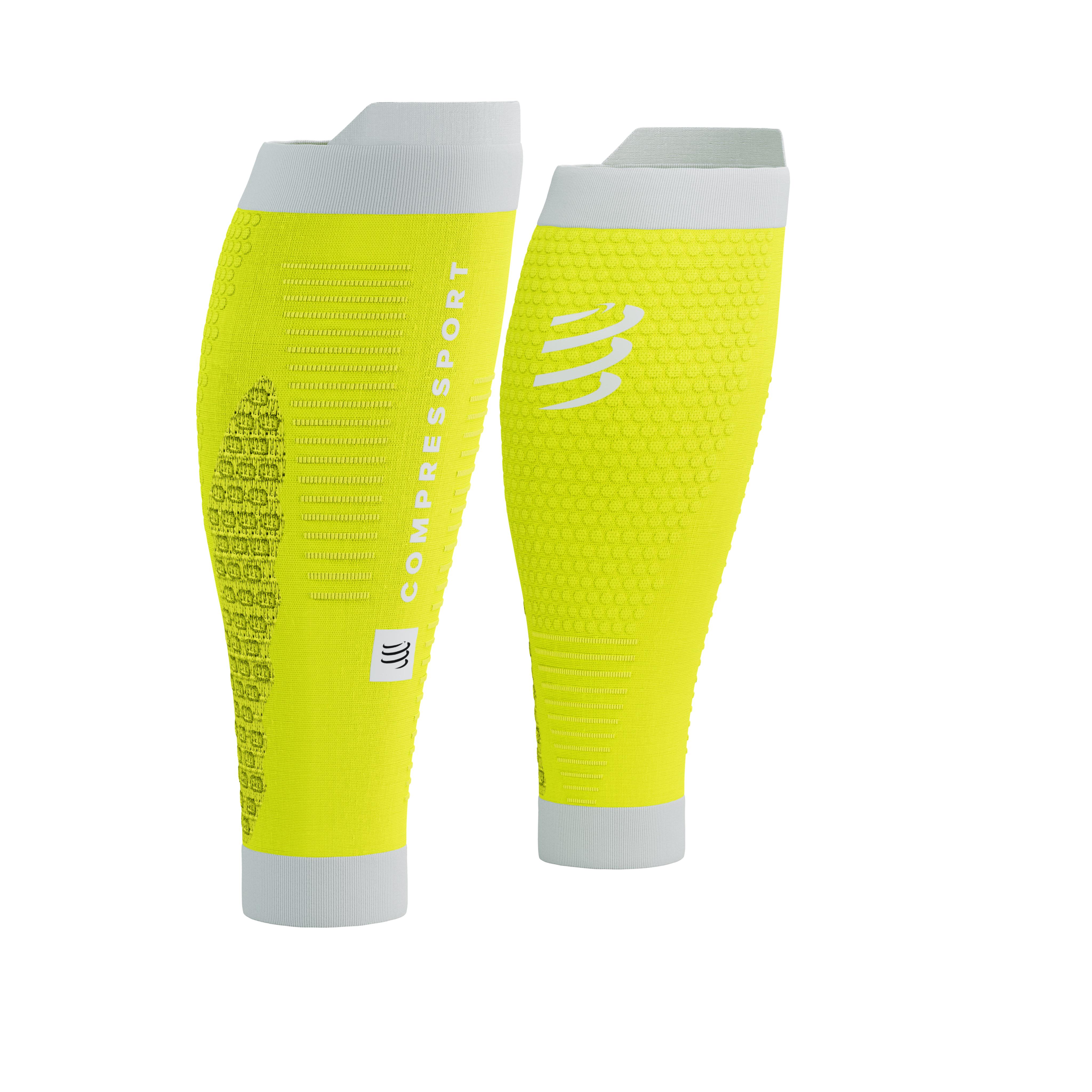 Гетри Compressport R2 3.0 T3 Safe Yellow/White - фото 1