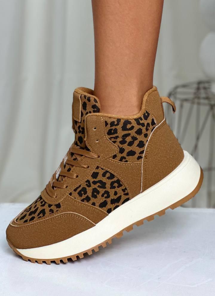 Кроссовки женские Loretta K899-3 зимние р. 36 Коричневый (30852814) - фото 4 Кроссовки женские Loretta K899-3 зимние р. 36 Коричневый (30852814) - фото 4