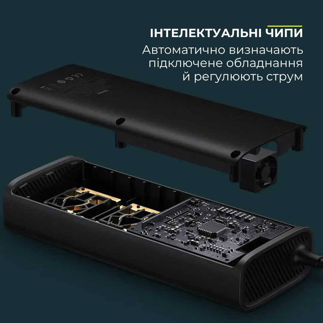 Автомобільний інвертор BASEUS 2 розетки 12/220V 150W (CRNBQ-A01) - фото 8 Автомобільний інвертор BASEUS 2 розетки 12/220V 150W (CRNBQ-A01) - фото 8