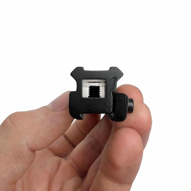 Переходник с ласточкиного хвоста на планку Пикатинни 9 слотов (22430362) - фото 5