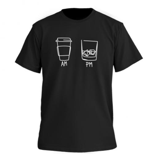 Футболка мужская Owi Coffee and whiskey M (15010033-2-86713-M)