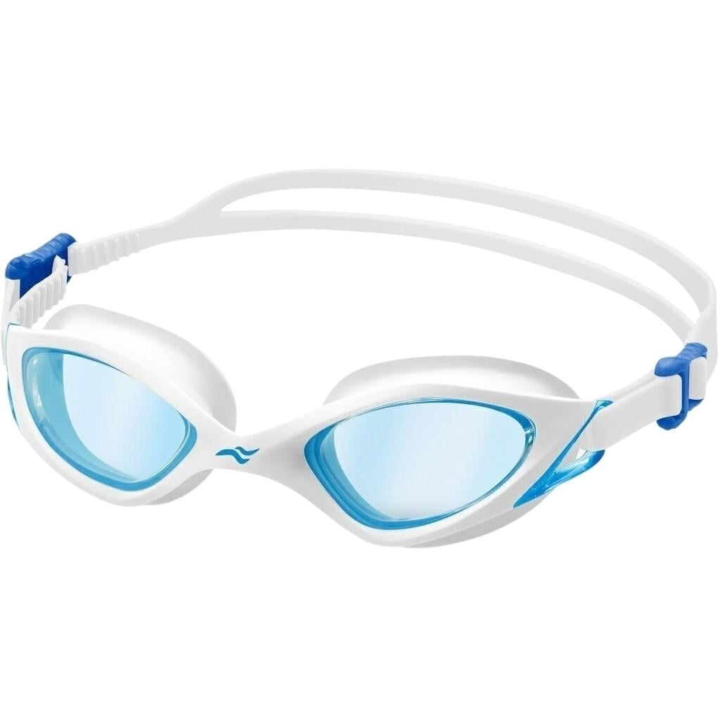 Очки для плавания Aqua Speed SERENITY Бело-голубой (716-51)
