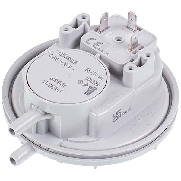 Реле тиску повітря пресостат Huba Control 65/50 Па для газового котла Ariston/Baxi/Westen/Beretta 65100716 (00000059088)