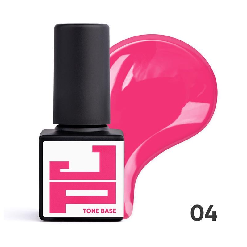 База кольорова каучукова Jerden Proff Tone Base 5 мл 04 Яскравий рожевий