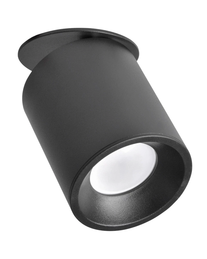 Точечный светильник Goldlux 314192 Haron GU10 1x10W IP20 BK (052072)