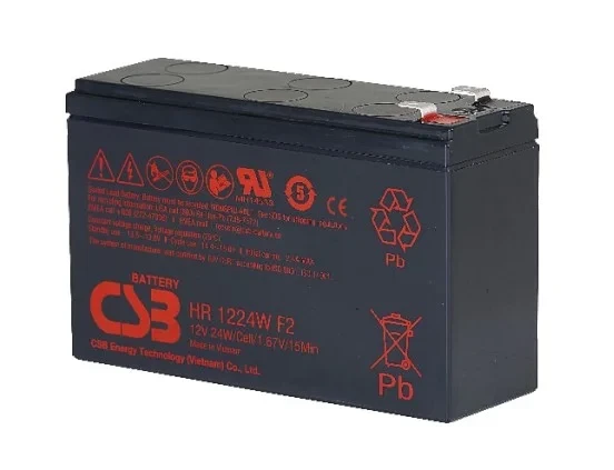 Батарея аккумуляторная СSB 6,5 Ач 12 В 151x51x97 мм (HR1224W) - фото 1