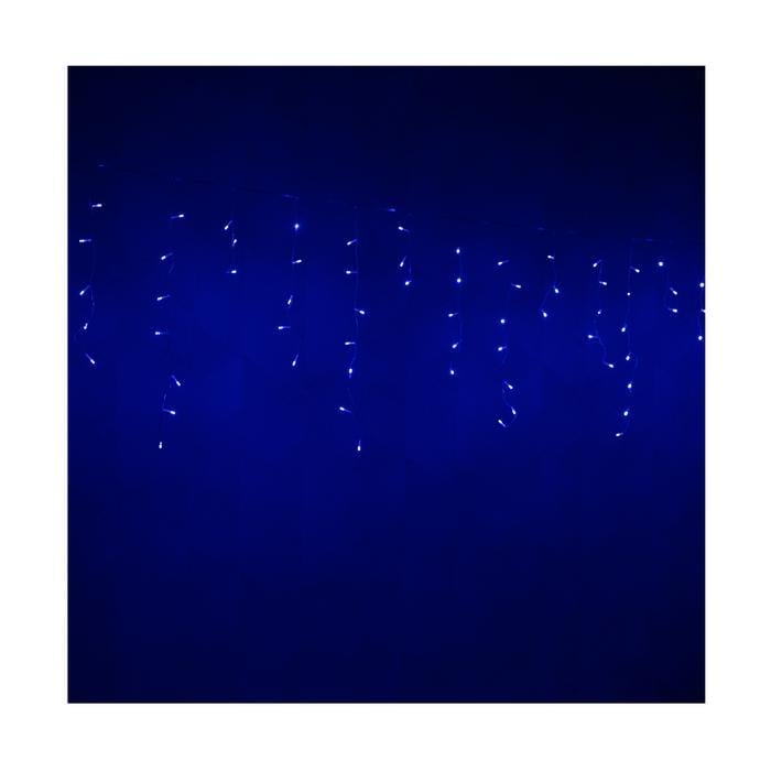 Гірлянда-штора 200 LED 3х0,6 м Синій 3 шт. (8361) Гірлянда-штора 200 LED 3х0,6 м Синій 3 шт. (8361)