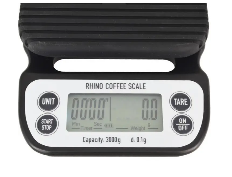 Весы для приготовления кофе Rhino Coffee Gear с таймером (RCGBREW3KG) - фото 2