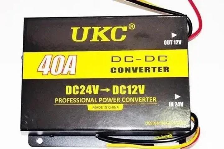 Інвертор автомобільний UKC DC/DC 24V-12V 40A/3634 480W (DCC 40A 3634)