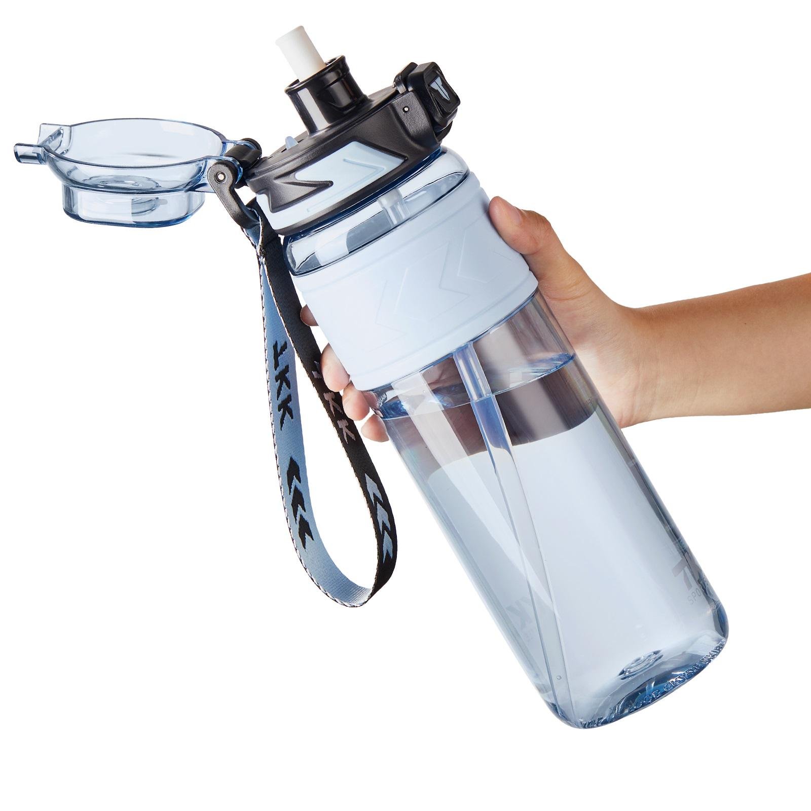 Пляшка для води TKK 1020 Tritan 850 мл Blue (29031401)