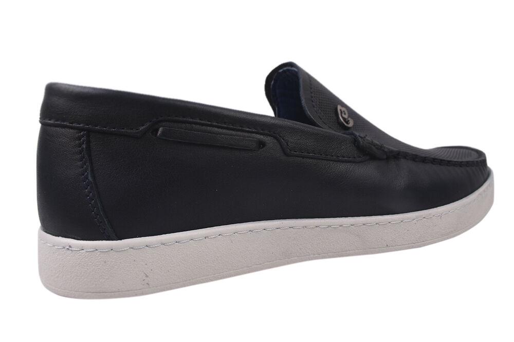 Мокасины мужские Max Step из кожир. 44 Синий (25-20DTC) - фото 2